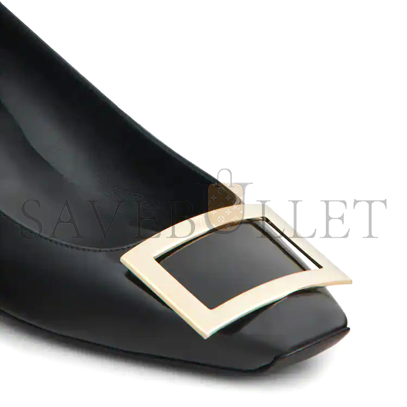 ROGER VIVIER TROMPETTE PUMPS IN PATENT LEATHER RVW44815280D1PB999 ROGER VIVIER TROMPETTE PUMPS IN PATENT LEATHER RVW44815280D1PB999